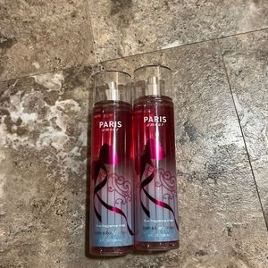 Bath and body works Paris Amour sprays